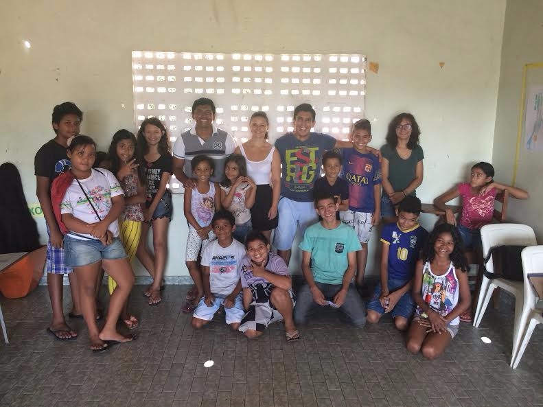 Senicanka Lucka dobrovolnictvo v Brazilii