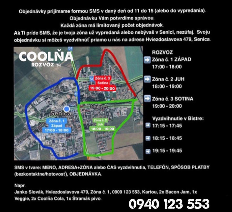 Coolna Bistro Rozvoz