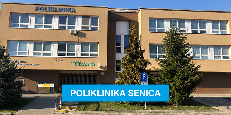 Poliklinika Senica vchod